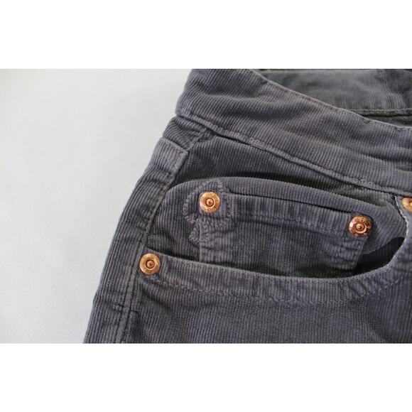 Jack of Spades Gray Corduroy Pants Mens 32x32 Straight Fit Stretch - Picture 11 of 14